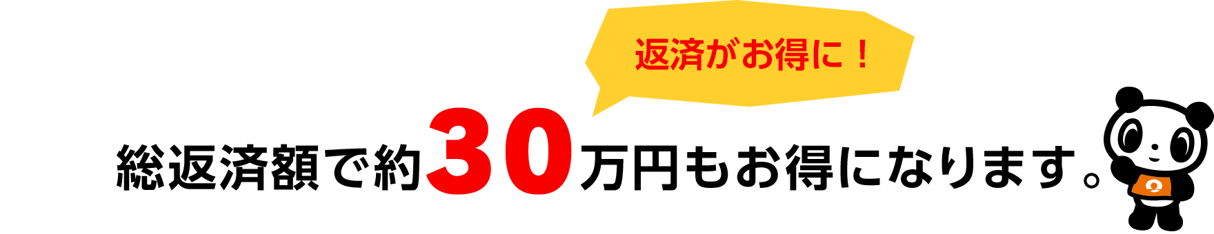 総返済額で約24万円もお得になります。